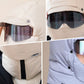 ❄️Winter Speciale aanbieding🍂Winddicht Full Cover Outdoor Paardrijmasker met bril